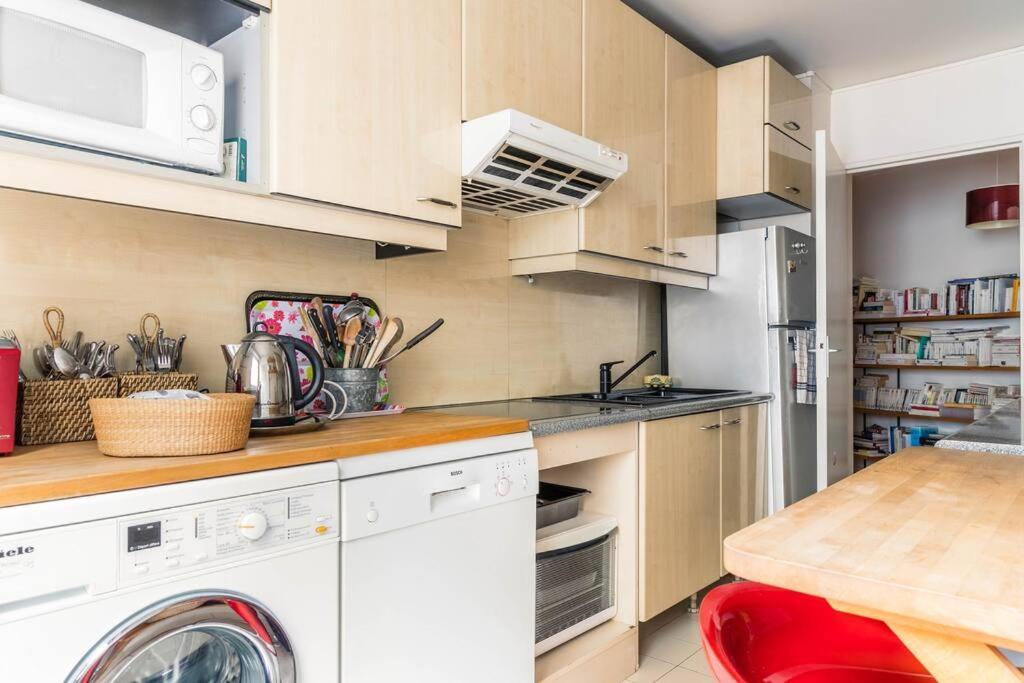 Charmant 3P. Calme, Spacieux Et Lumineux. 90 M2 Apartment Paris Luaran gambar