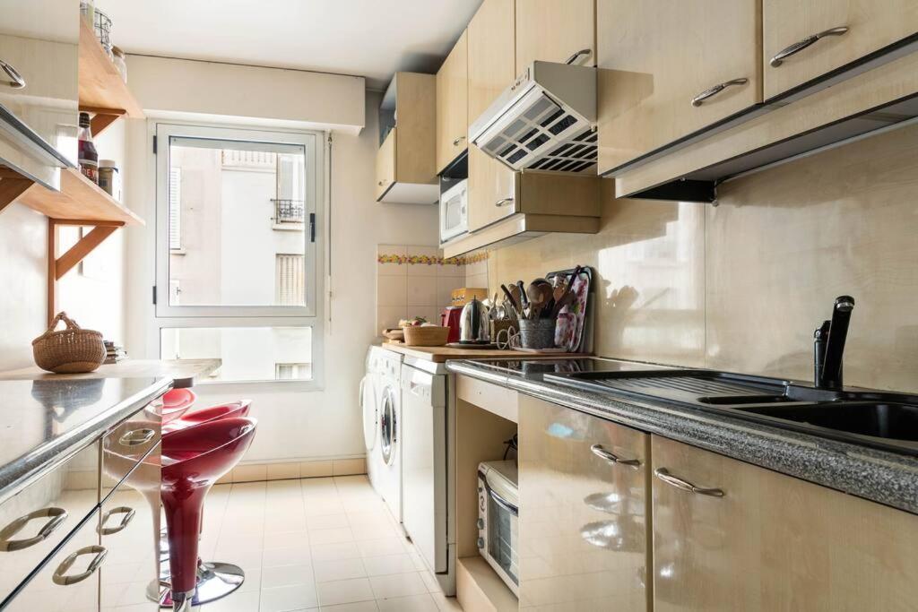 Charmant 3P. Calme, Spacieux Et Lumineux. 90 M2 Apartment Paris Luaran gambar