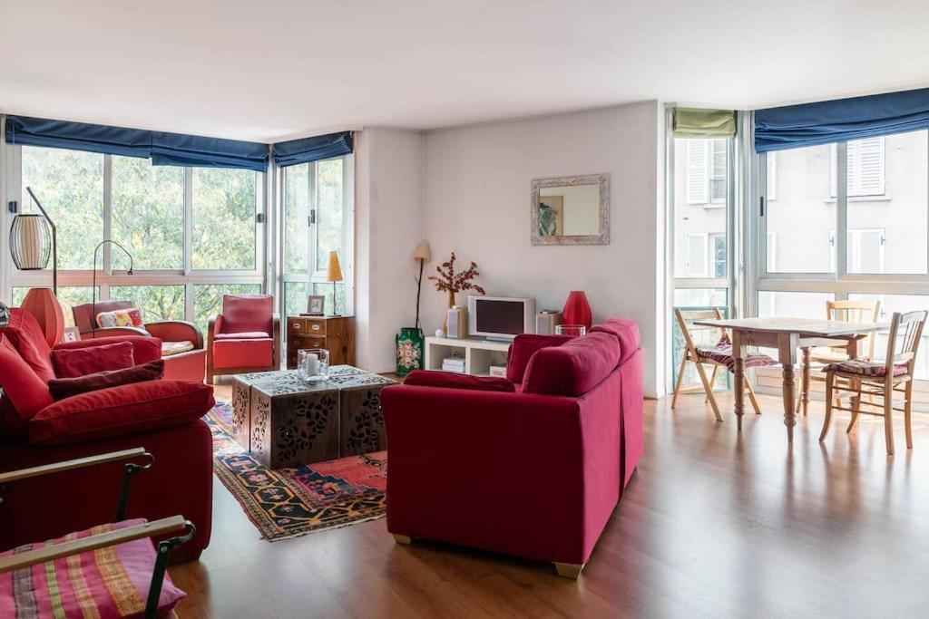Charmant 3P. Calme, Spacieux Et Lumineux. 90 M2 Apartment Paris Luaran gambar